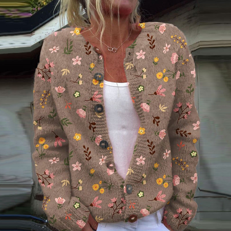 Patricia - Vintage Floral Cardigan