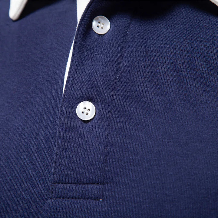 The Leisure Luxe™ Polo Pullover