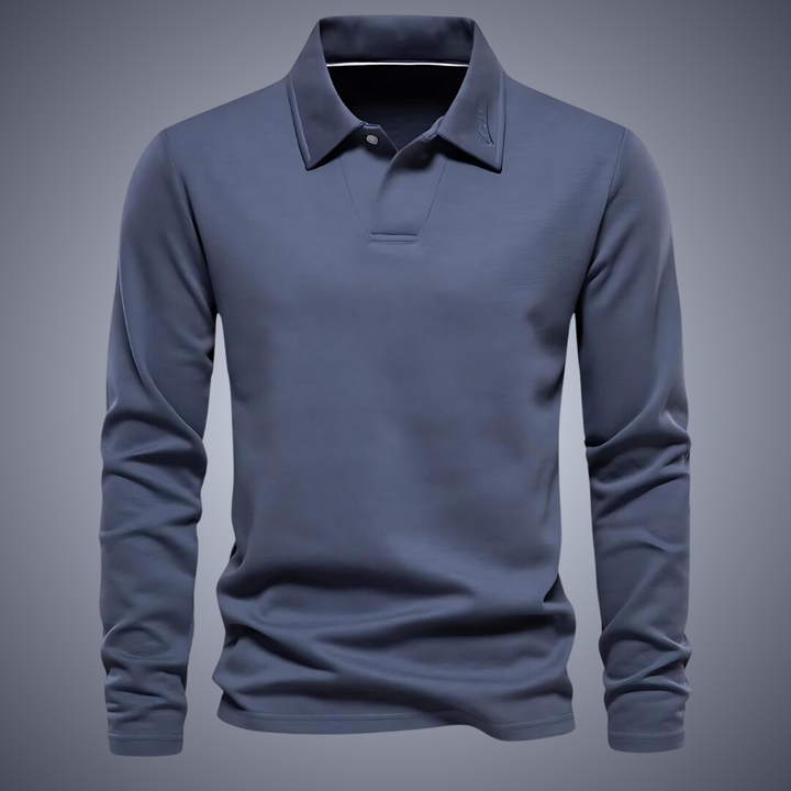 Elliot™ | Long Sleeve Polo Shirt