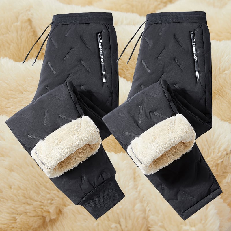 Denzel™ - Warm and windproof jogging pants made of lambswool