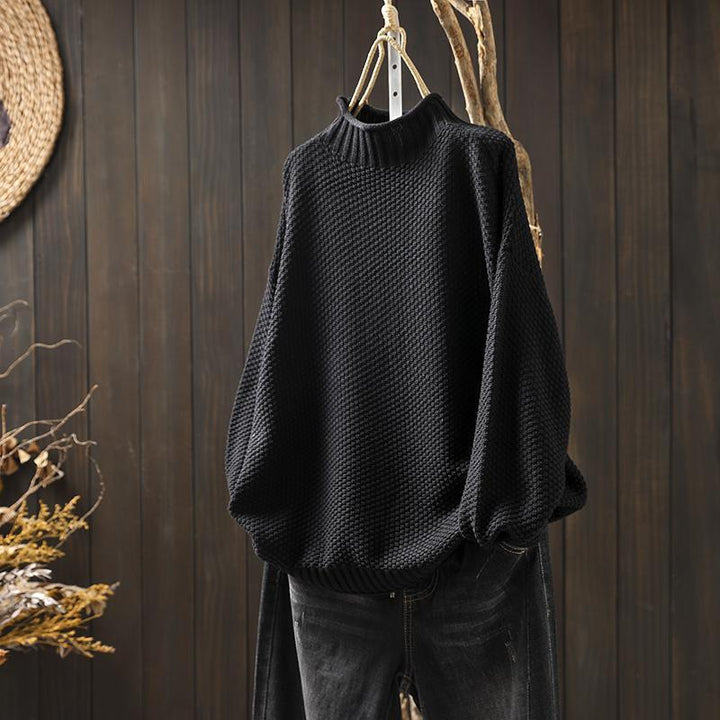 Ameli - Funnel Neck Knitted Jumper