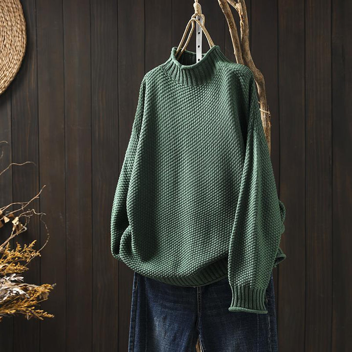 Ameli - Funnel Neck Knitted Jumper