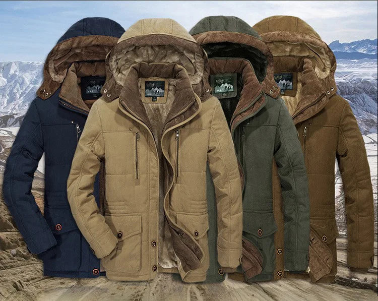 Caro - thermal winter parka with multiple pockets