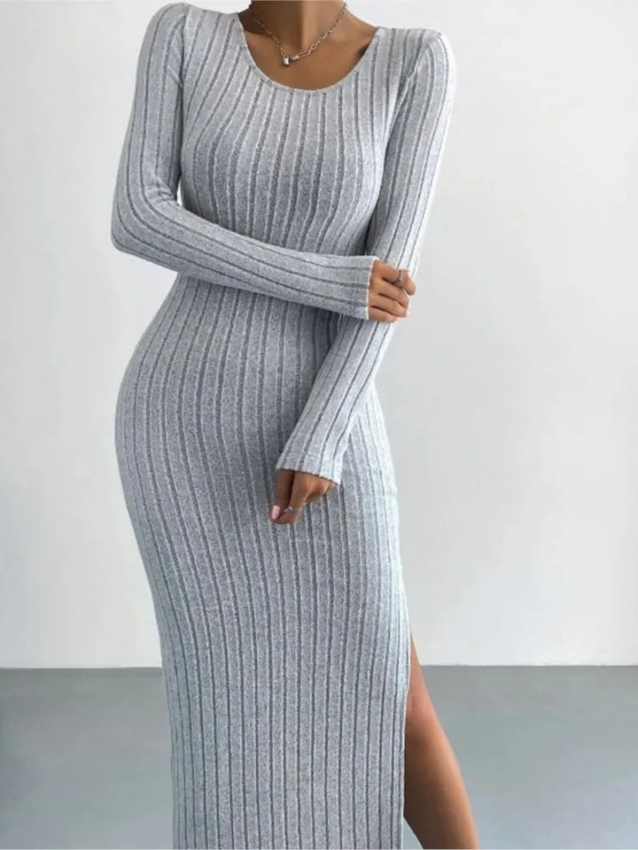 Sierra - Long Sleeve Midi Dress