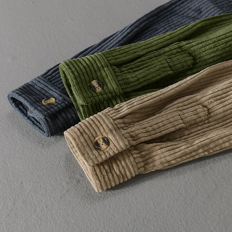 Cedar™ | Corduroy Button-Up Shirt