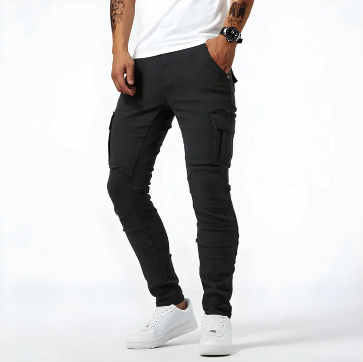 Samuel™ - Stretch Denim Cargo Trousers