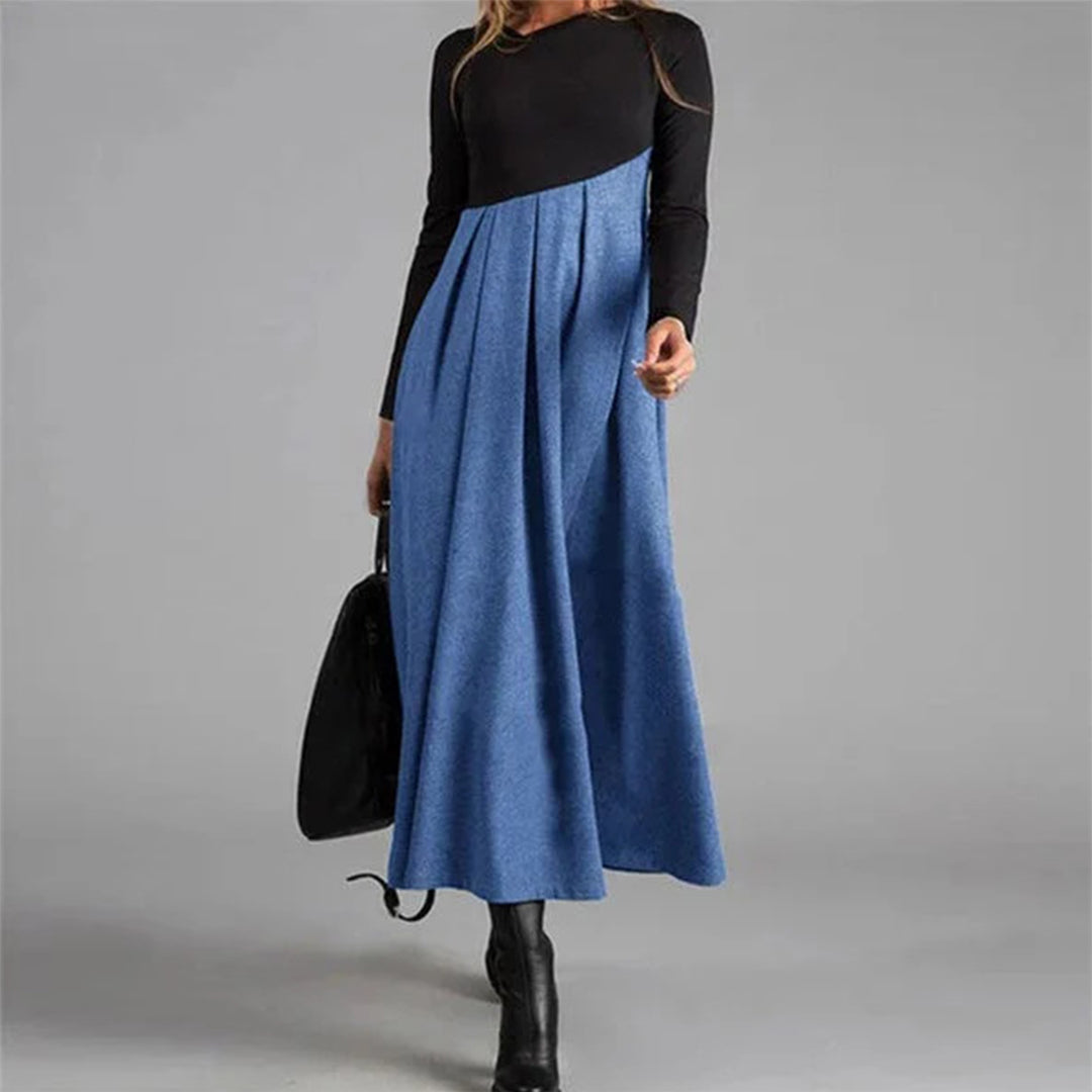 Samantha - Contrast Maxi Dress