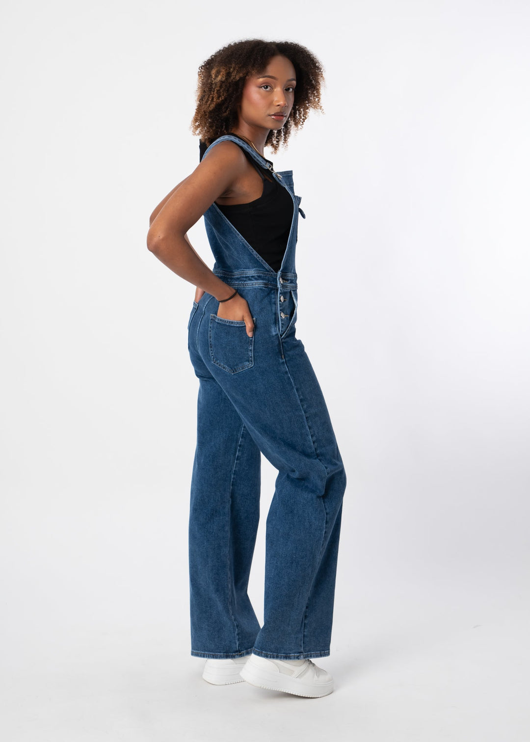 Vintage Latzhose - Denimblau